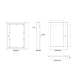 Hammond® 1481WSSDH1418