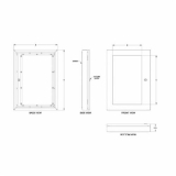Hammond® 1481WSSDH1418