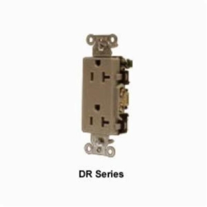 Wiring Device-Kellems DR20WHI