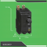 Square D™ QOB220