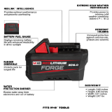 Milwaukee® M18™ REDLITHIUM™ FORGE™ XC6.0 Battery Pack